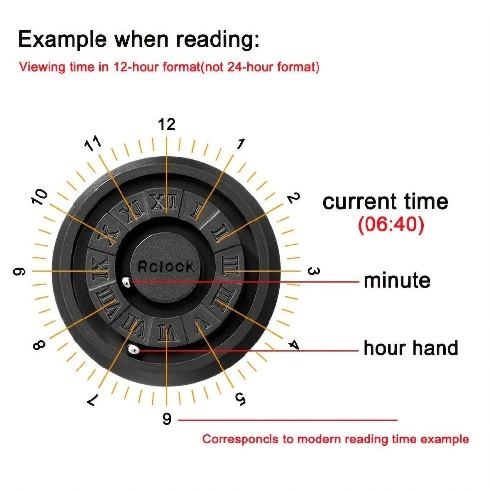 Men's Magnetic Quartz Watch with Analog Display - Wize - Z