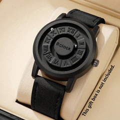 Men's Magnetic Quartz Watch with Analog Display - Wize - Z