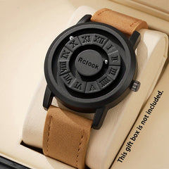 Men's Magnetic Quartz Watch with Analog Display - Wize - Z