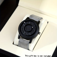 Men's Magnetic Quartz Watch with Analog Display - Wize - Z