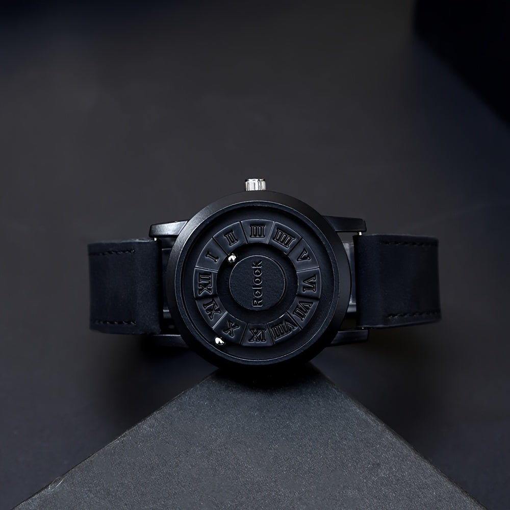 Men's Magnetic Quartz Watch with Analog Display - Wize - Z