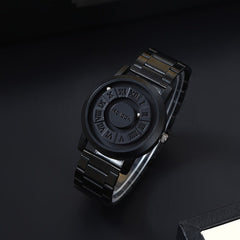 Men's Magnetic Quartz Watch with Analog Display - Wize - Z