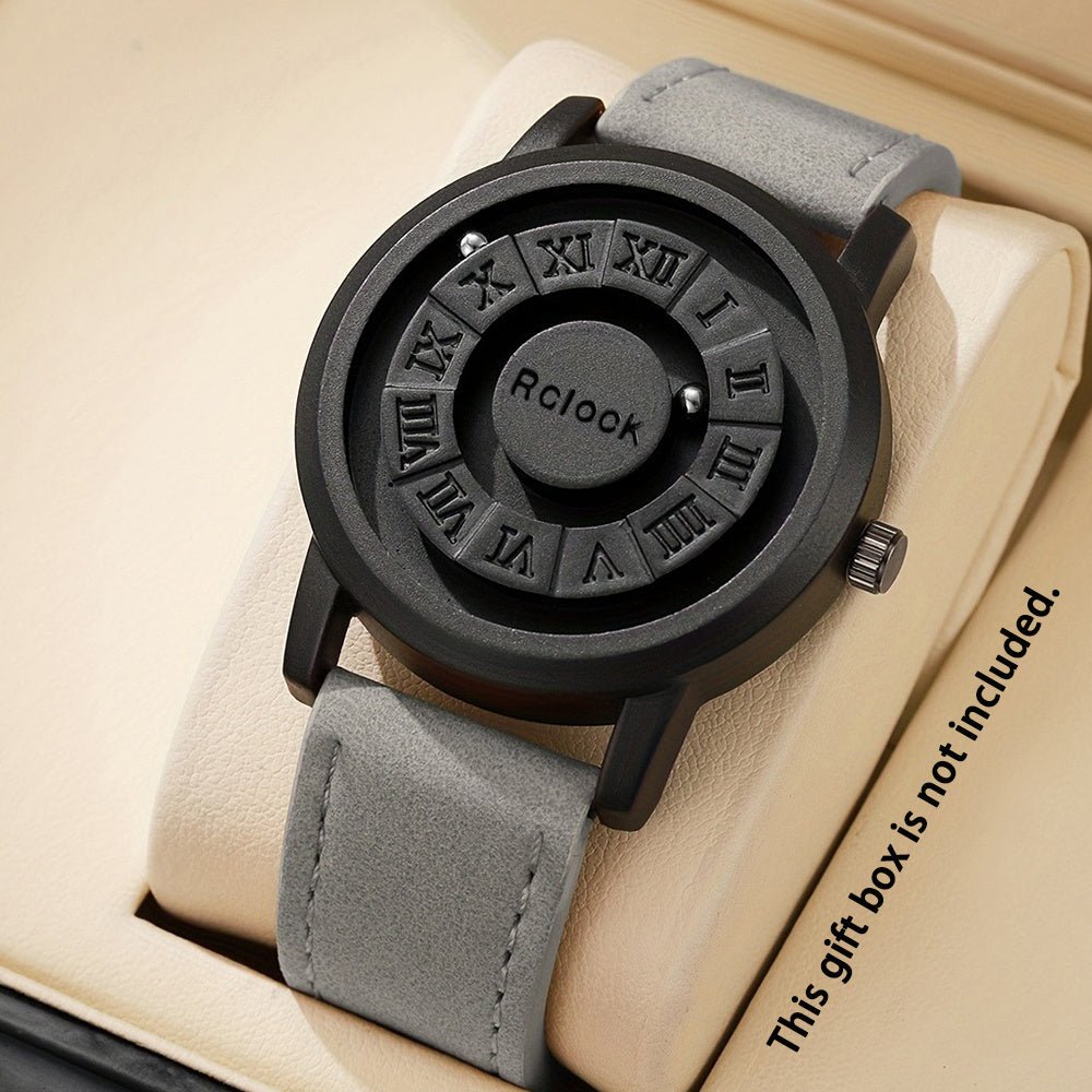 Men's Magnetic Quartz Watch with Analog Display - Wize - Z