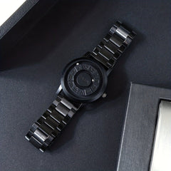 Men's Magnetic Quartz Watch with Analog Display - Wize - Z