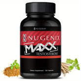 Nugenix Maxx - Maximum Total Testosterone Formula for Men, 120 Capsules - Wize - Z