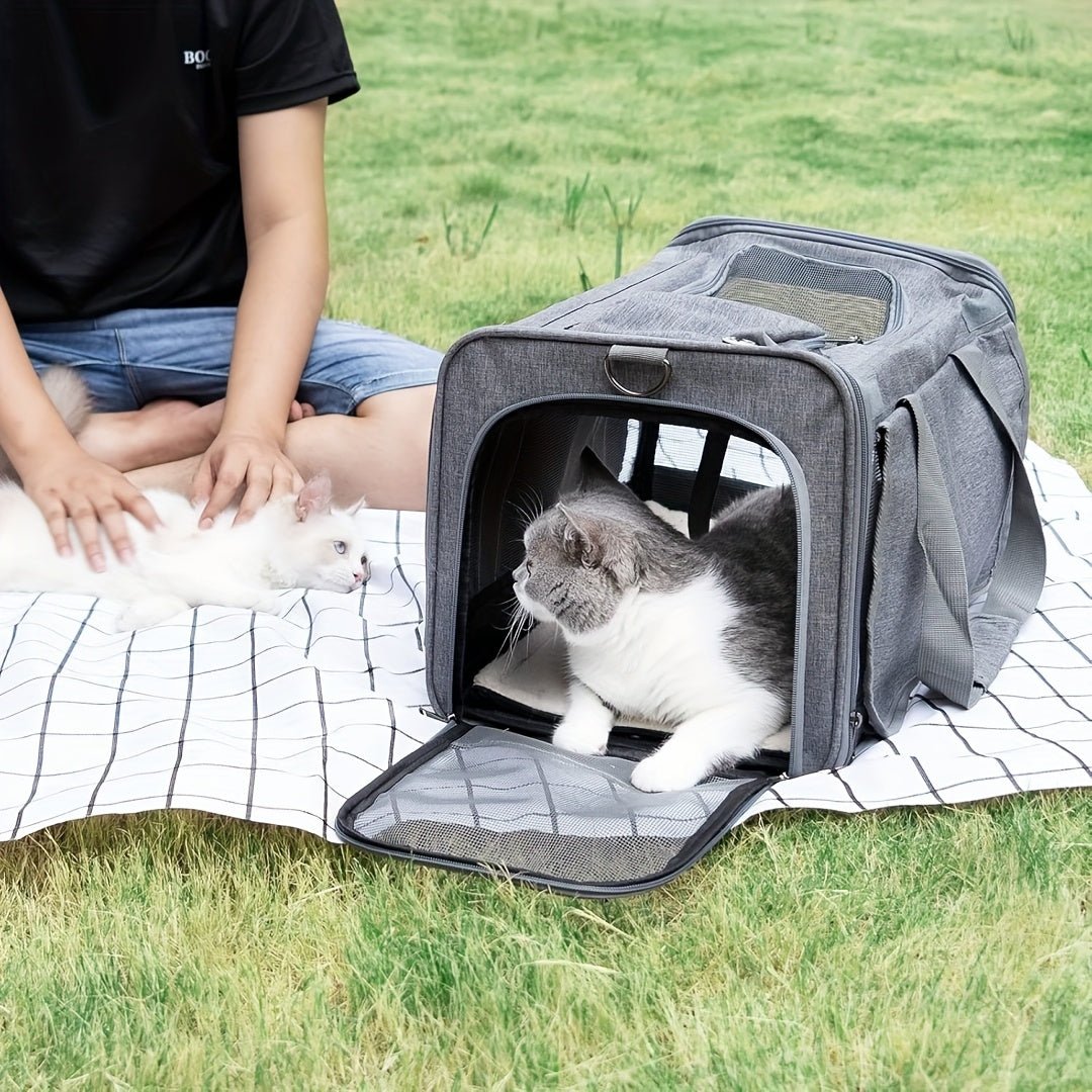 Small Dog & Cat Carrier Airline Approved Soft - Sided Medium - Wize - Z