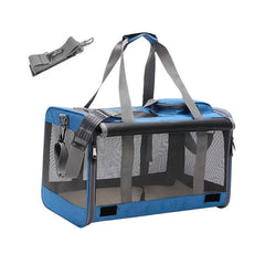 Small Dog & Cat Carrier Airline Approved Soft - Sided Medium - Wize - Z