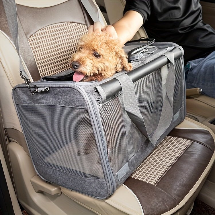 Small Dog & Cat Carrier Airline Approved Soft - Sided Medium - Wize - Z