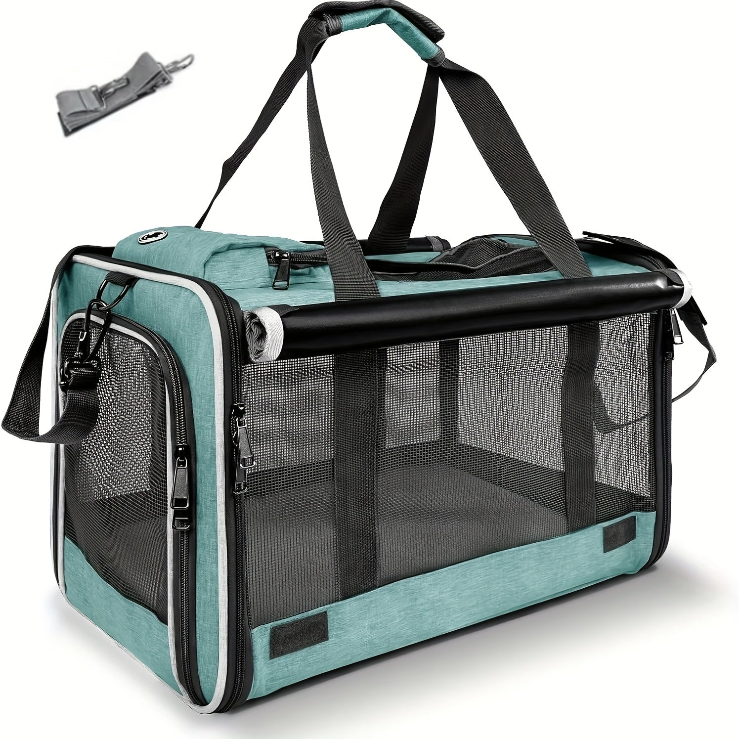 Small Dog & Cat Carrier Airline Approved Soft - Sided Medium - Wize - Z