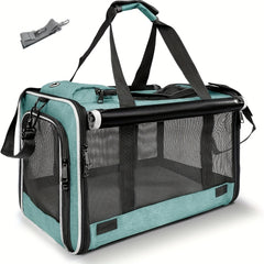Small Dog & Cat Carrier Airline Approved Soft - Sided Medium - Wize - Z