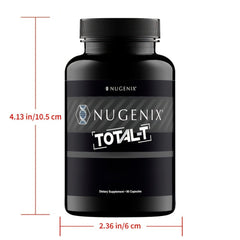 Total - T, Free And Total Testosterone Support Supplement for Men, 90 Count - Wize - Z