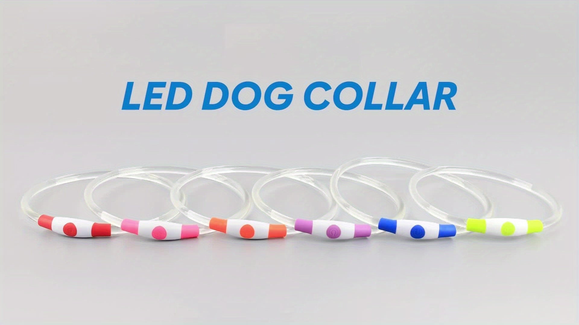 USB Rechargeable LED Dog Collar - Wize - Z