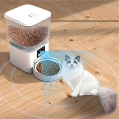 WiFi Camera Pet Feeder: 1080P FHD, Night Vision, App Control - Wize-Z