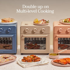 Wonder Oven Essentials Kit | Extra Air Fryer Basket & Nonstick Bake Pan | - Friendly & Oven Safe - Wize - Z