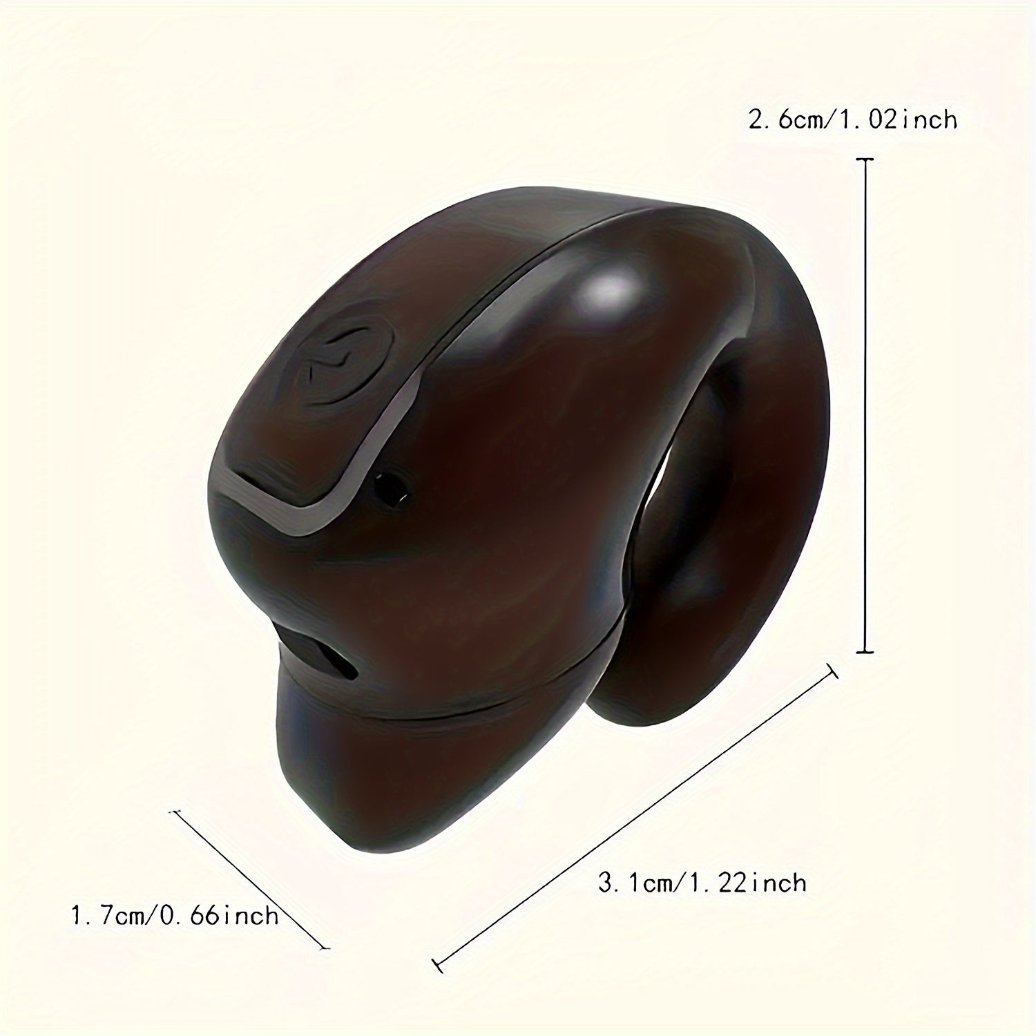 1/2pcs Clip - On Wireless Earbuds with Noise Cancellation, Phone Control, Rechargeable Lithium Polymer Battery, Comfortable Headphone Design for Sports, Camping, And Panoramic Sound Effects, Earbuds Wireless - Wize - Z