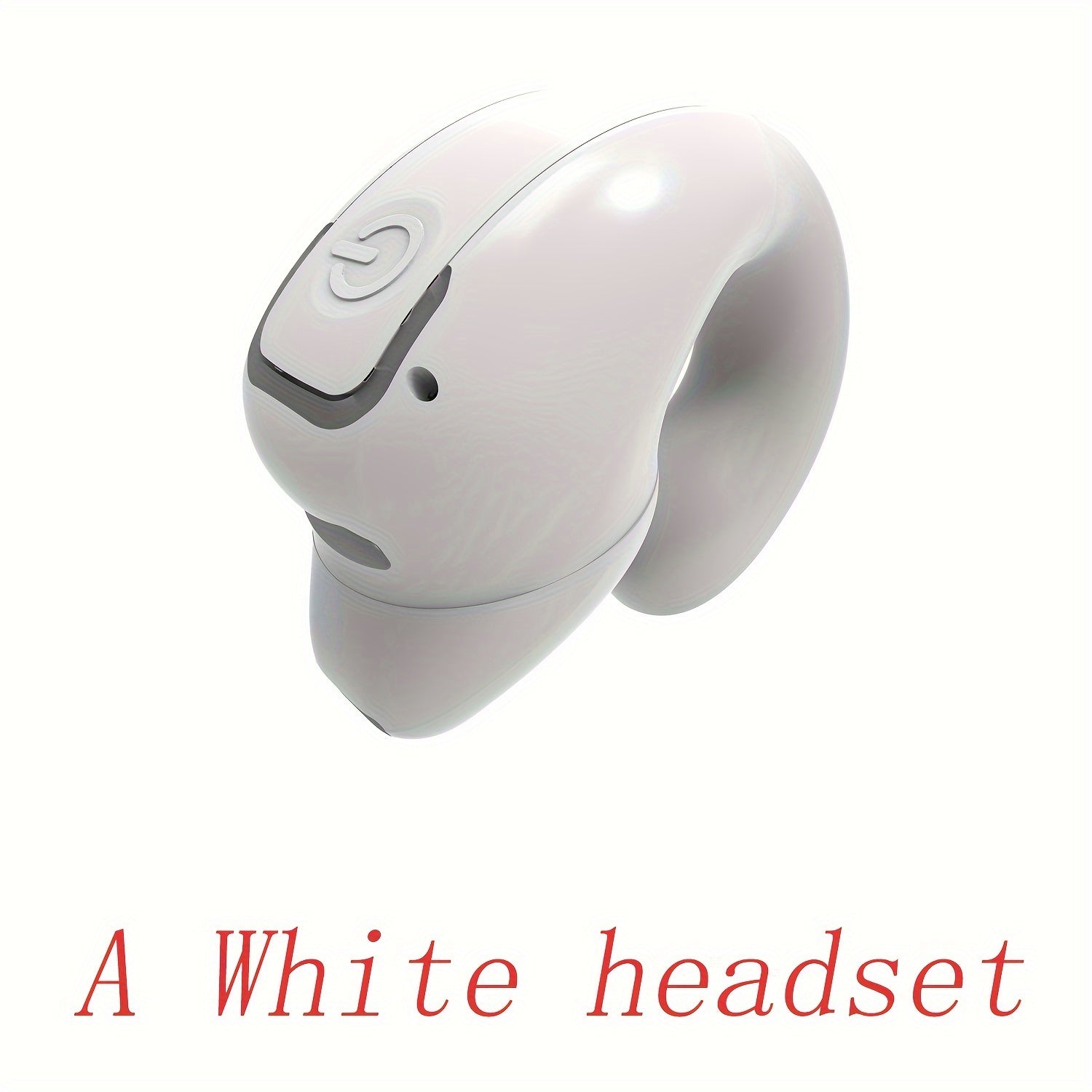 1/2pcs Clip - On Wireless Earbuds with Noise Cancellation, Phone Control, Rechargeable Lithium Polymer Battery, Comfortable Headphone Design for Sports, Camping, And Panoramic Sound Effects, Earbuds Wireless - Wize - Z