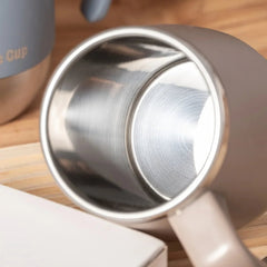 16.91oz Stainless Steel Vacuum Insulated Coffee Mug with Lid: Double - Walled - Wize - Z