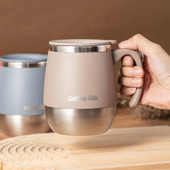 16.91oz Stainless Steel Vacuum Insulated Coffee Mug with Lid: Double - Walled - Wize - Z