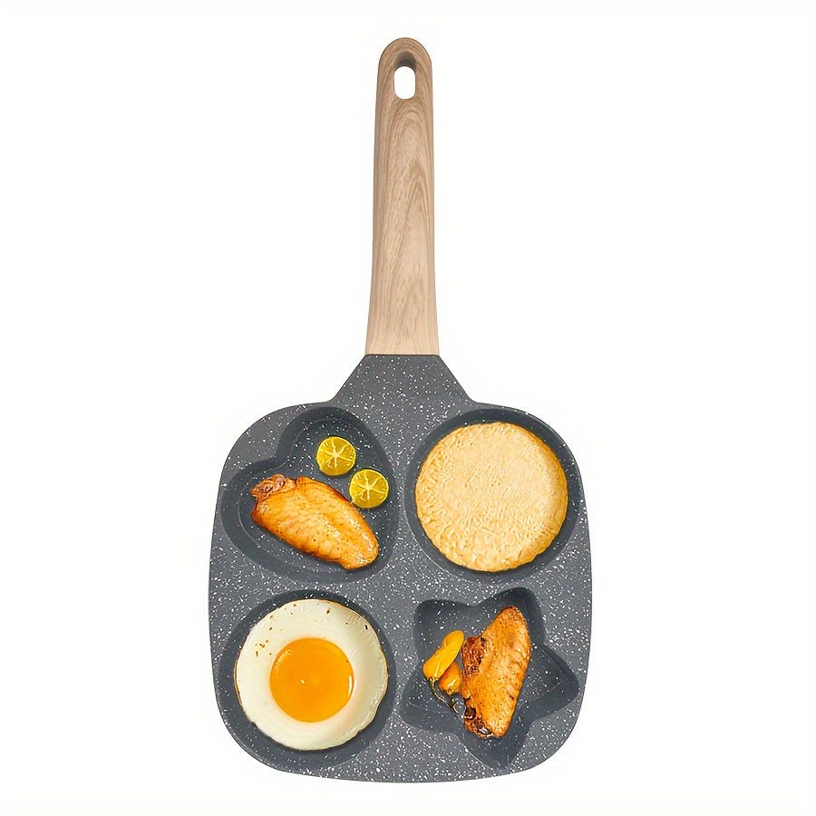1pc Premium Non - stick Breakfast Skillet For Eggs, Burgers And Omelettes - Wize - Z