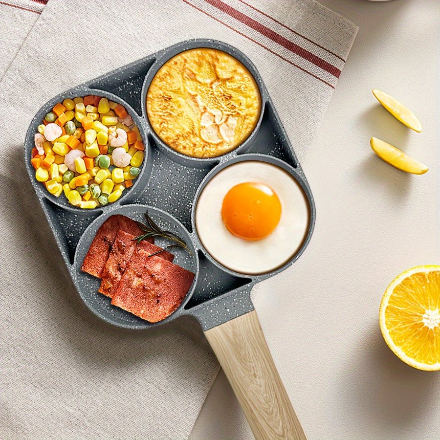 1pc Premium Non - stick Breakfast Skillet For Eggs, Burgers And Omelettes - Wize - Z
