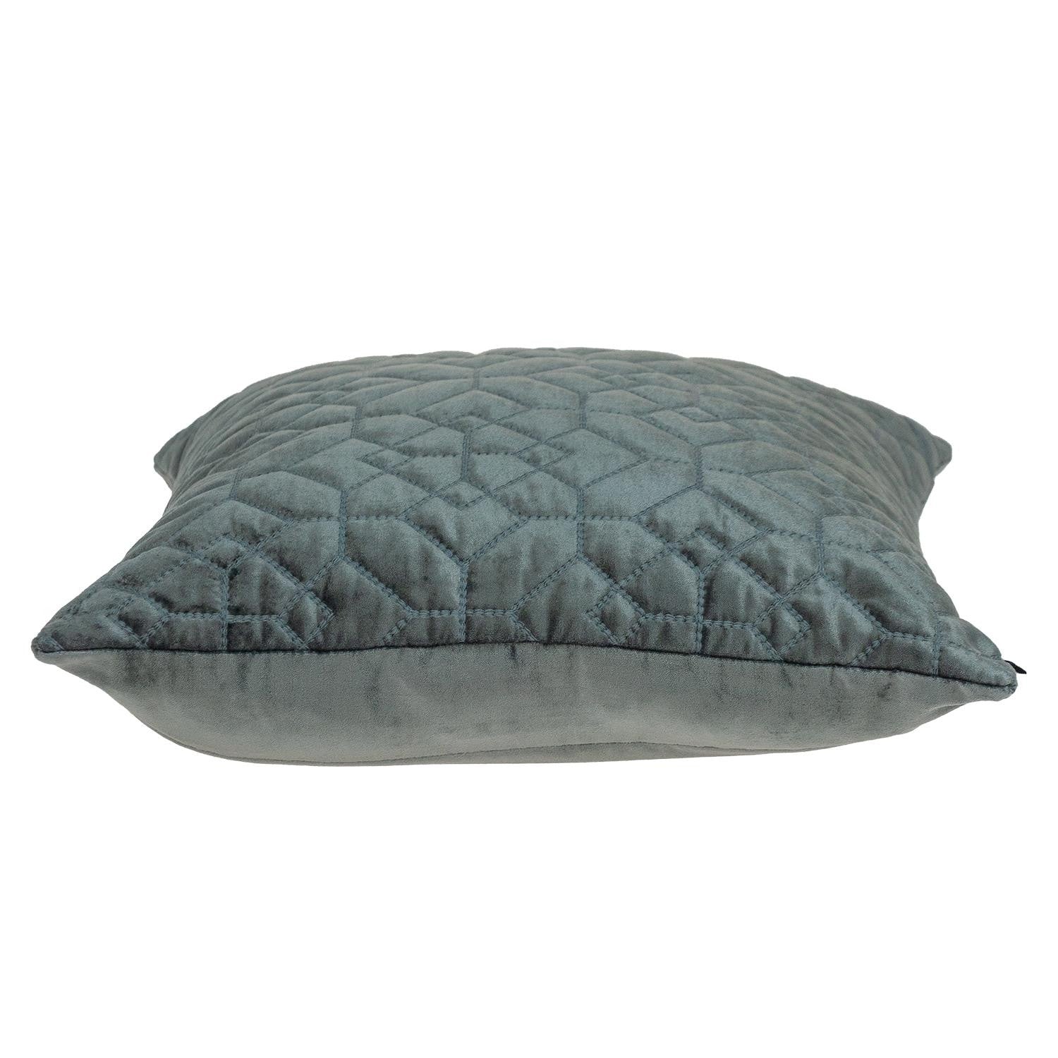 20" Charcoal Cotton Blend Throw Pillow - Wize - Z