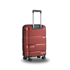 20 - inch Red Carry - On Hardcase Roller Luggage - Wize - Z