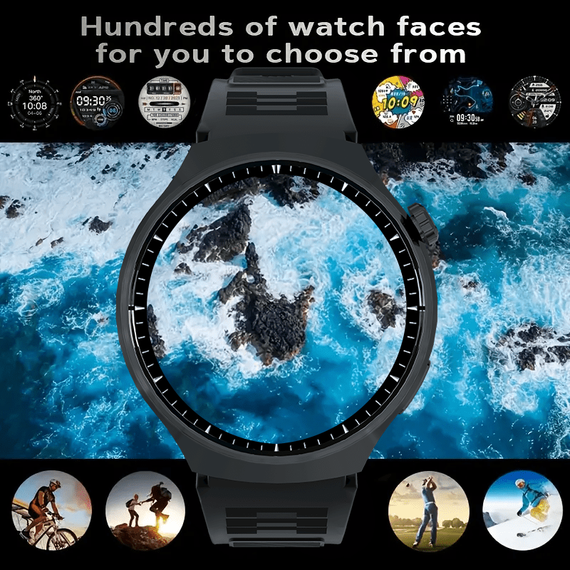 2.01 Large Screen, Smart Watch, with Wireless Call - Wize - Z