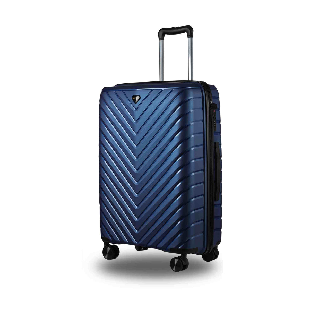 24 - inch Blue Hardcase Roller Luggage - Wize - Z