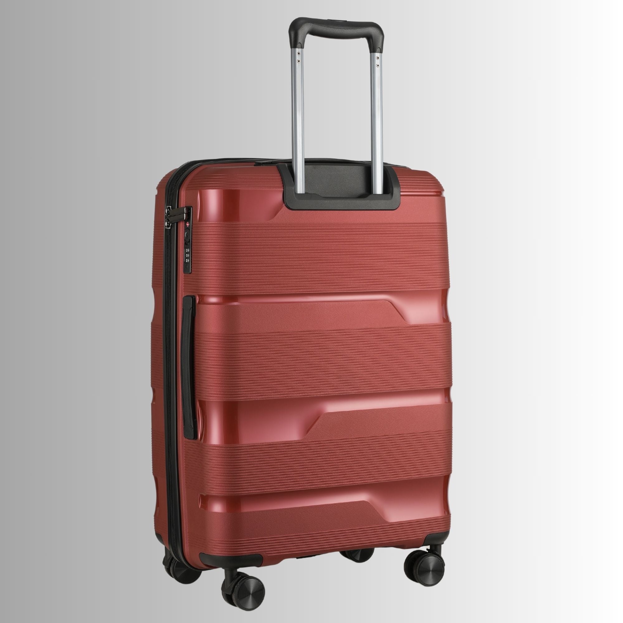 24 - inch Red Hardcase Roller Luggage - Wize - Z