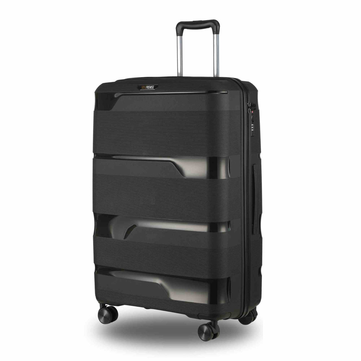 28 - inch Black Hardcase Roller Luggage - Wize - Z