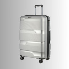 28 - inch Silver Hardcase Roller Luggage - Wize - Z
