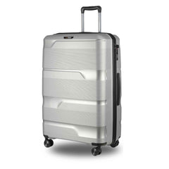 28 - inch Silver Hardcase Roller Luggage - Wize - Z