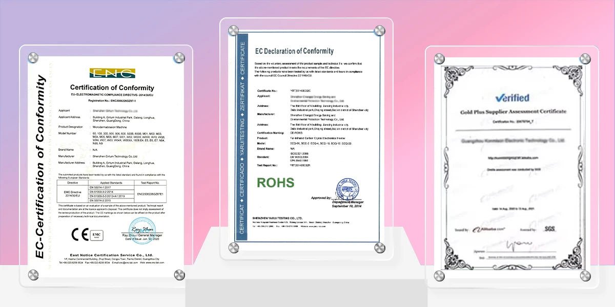 3-in-1 Oxygen Facial Machine for Skin Tightening & Care - Wize-Z