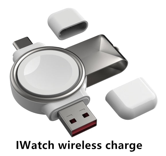 3 - in - 1 Wireless Magsafe Charger Stand - Wize - Z