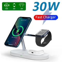 3 - in - 1 Wireless Magsafe Charger Stand - Wize - Z