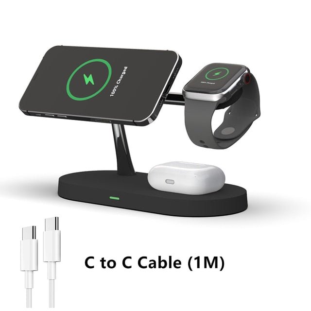 3 - in - 1 Wireless Magsafe Charger Stand - Wize - Z
