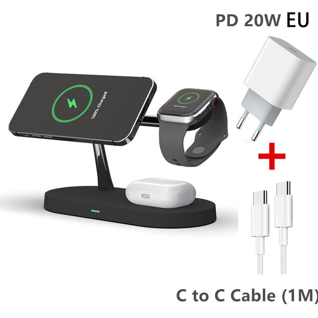 3 - in - 1 Wireless Magsafe Charger Stand - Wize - Z