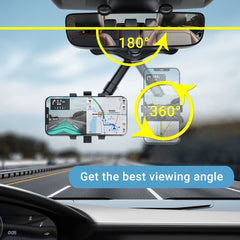360° Rotatable Smart Phone Car Holder - Wize - Z