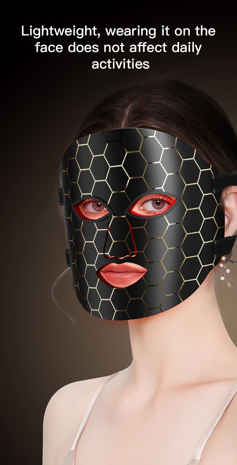 7-Color Facial Skincare Device, Portable & Lightweight with Strap, Newly Launched - Wize-Z