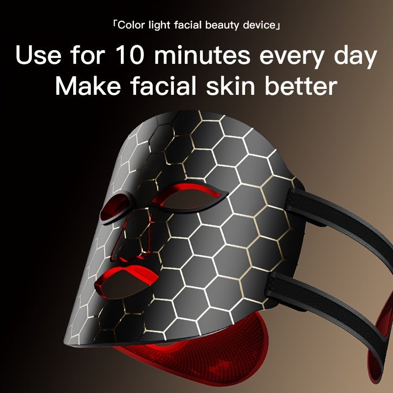 7-Color Facial Skincare Device, Portable & Lightweight with Strap, Newly Launched - Wize-Z