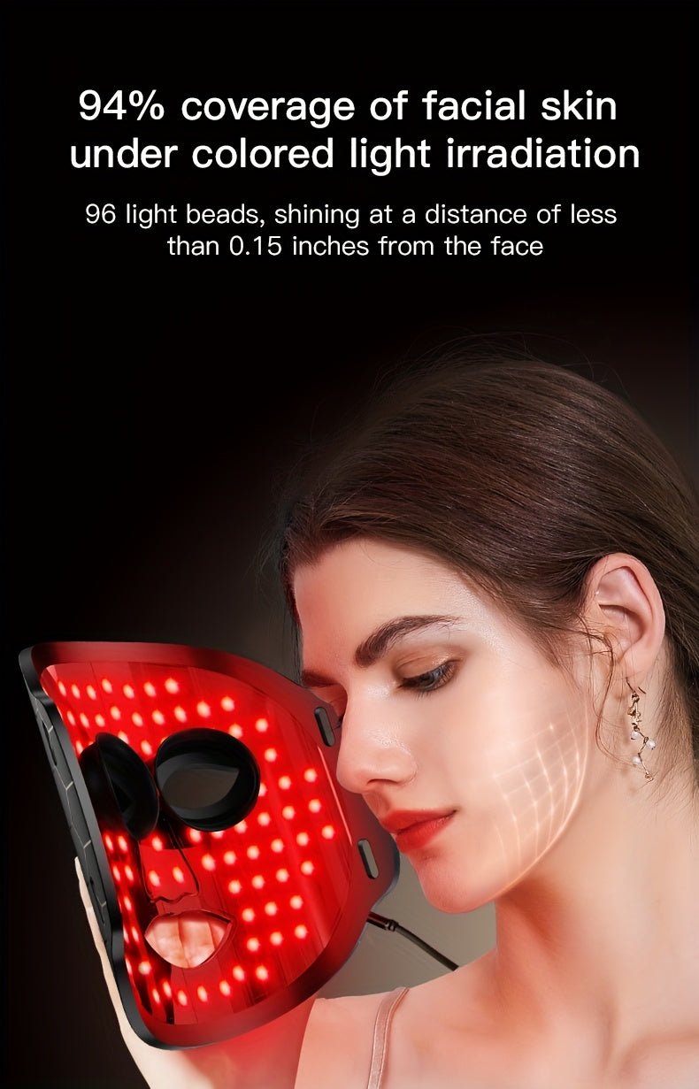 7-Color Facial Skincare Device, Portable & Lightweight with Strap, Newly Launched - Wize-Z