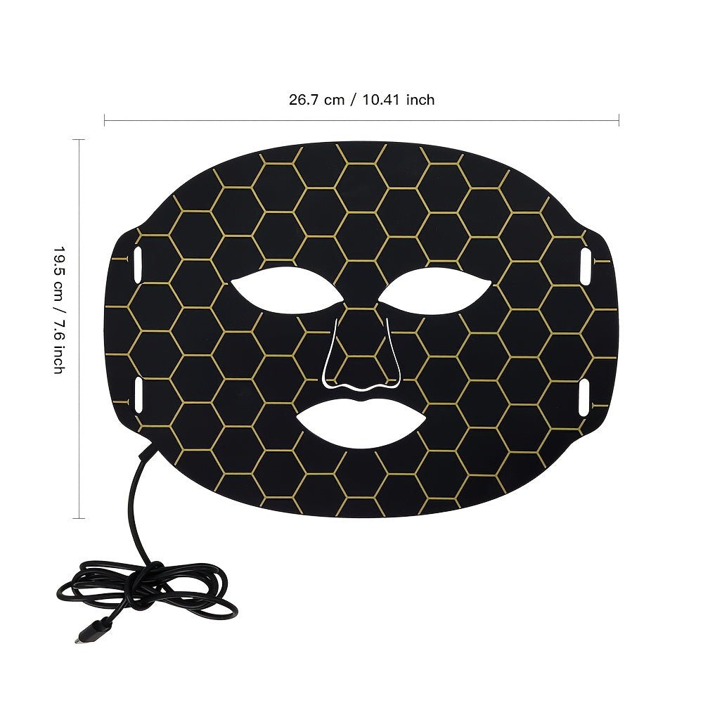 7-Color Facial Skincare Device, Portable & Lightweight with Strap, Newly Launched - Wize-Z