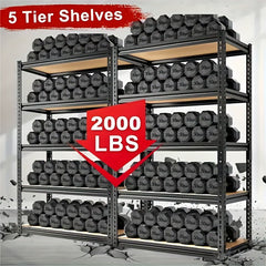 72 Inch Heavy - duty Metal Storage Rack - Wize - Z