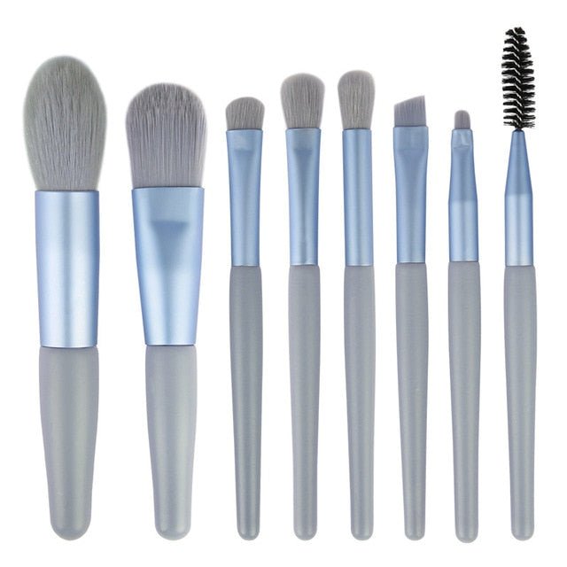 8Pcs Makeup Brushes Set - Wize - Z
