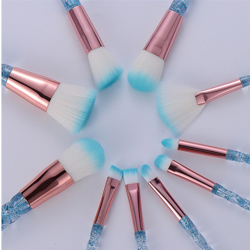 8Pcs Makeup Brushes Set - Wize - Z