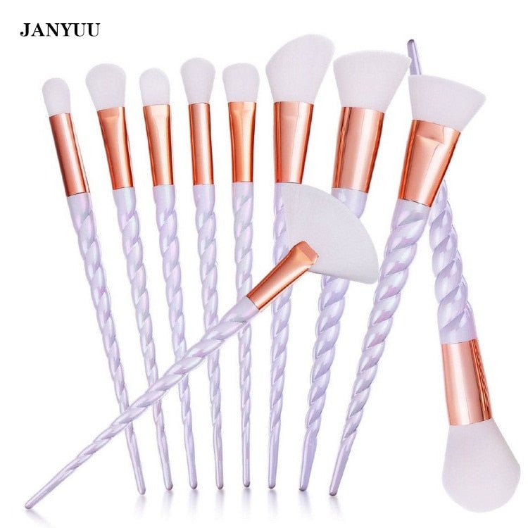 8Pcs Makeup Brushes Set - Wize - Z