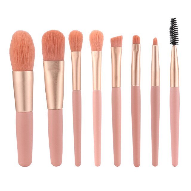 8Pcs Makeup Brushes Set - Wize - Z