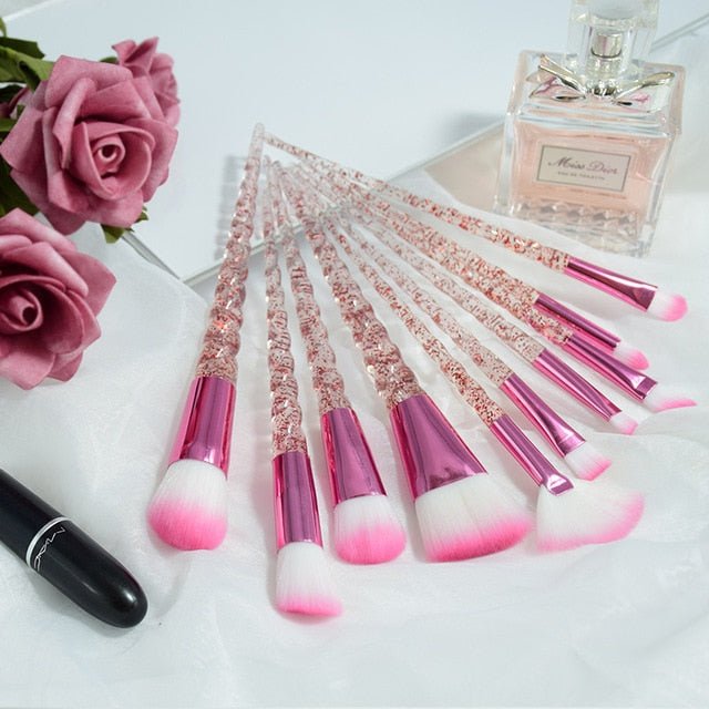 8Pcs Makeup Brushes Set - Wize - Z