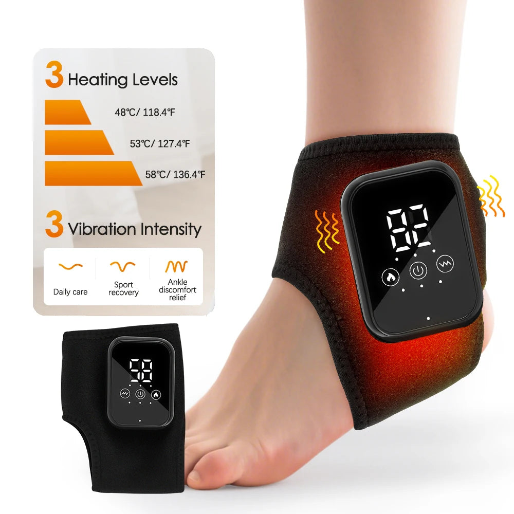 Electric Heating Wrist Massager Hot Compress Vibration Wrist