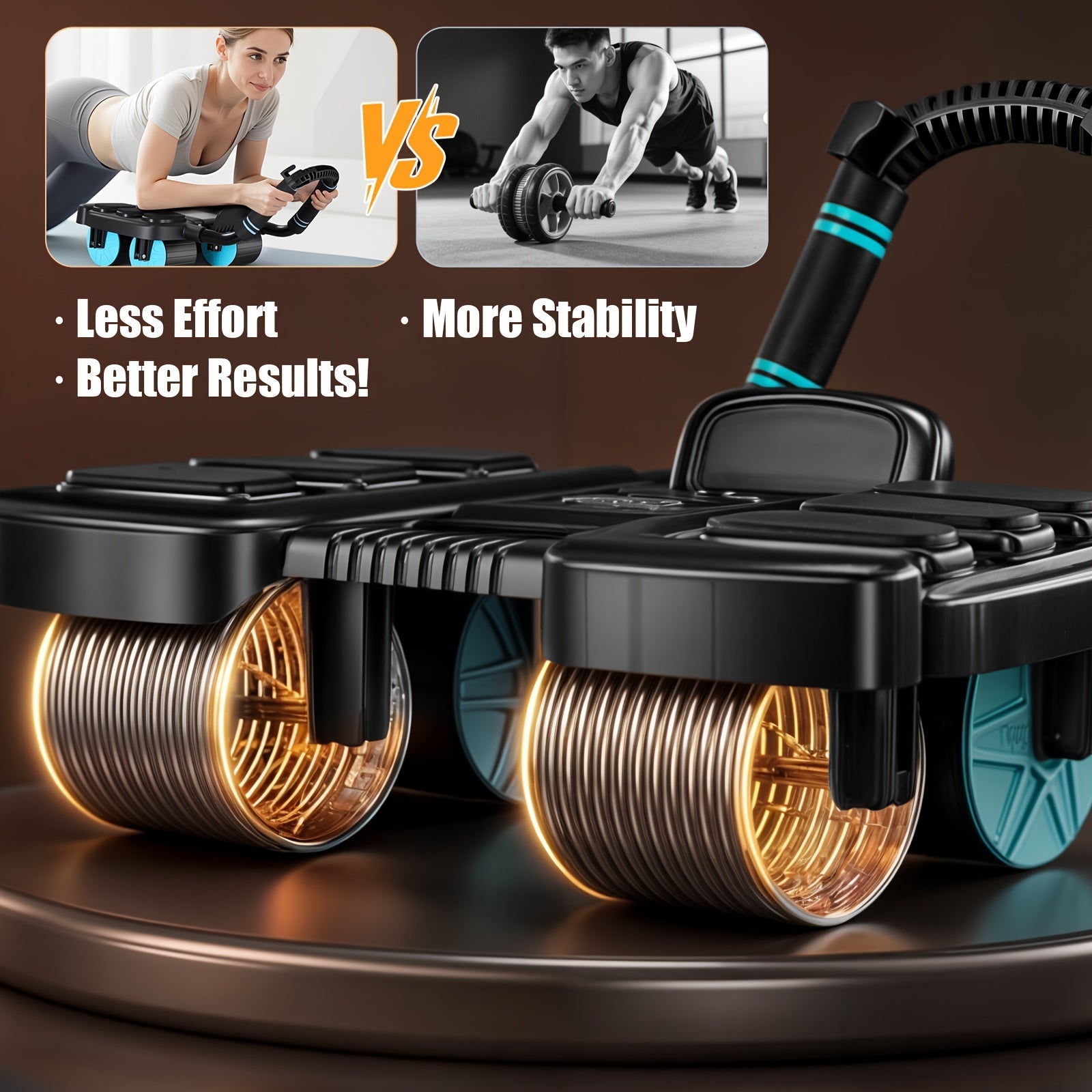 Ab Machine With 6 Elbow Pads - Wize - Z